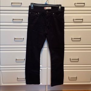 Boys Levi’s 511 Slim Black Pants